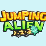 Play Jumping Alien 1.2.3 now!