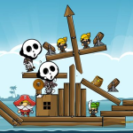 Play Siege Hero Pirate Pillage now!