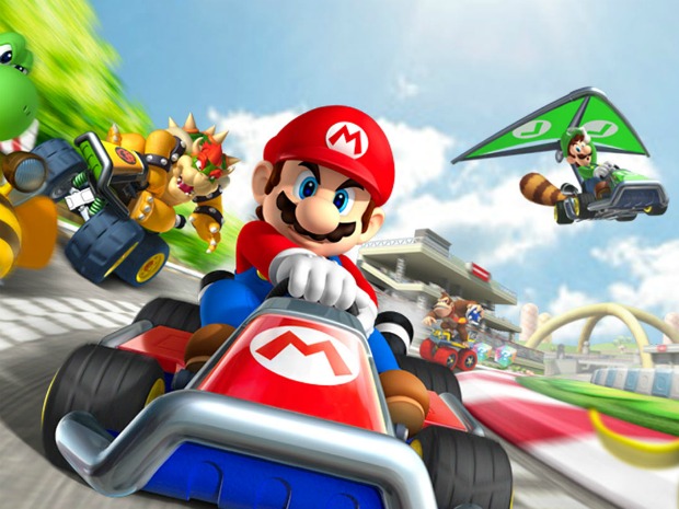 download mario race car driver